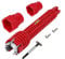 Llave Multifuncional de Grifo Fregadero,Llave para Instalador de Grifos,29mm*250mm Llave de Tubo de Agua Multifuncional,Instalador de Grifos Y Fregaderos,para Inodoro,Lavabo,Baño,Cocina(Rojo)