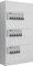 Tableau 3 rangées pré-équipé 3 inter. diff. 40A + 15 disjoncteurs