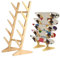 Skateboard-Bodenständer, 5-stöckige Halterung, Snowboard-Aufbewahrungsregal, Holz, Skateboard-Display-Halter, Longboard-Deck-Aufbewahrungsständer, freistehend, Snowboard-Bodenregal