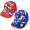 2 Pcs Mari Mütze, Mütze Kinder, Kappe, Kappe, Kinder Outdoor Sonnenhut Grundschule Baseball Cap Herren Damen Prop Geschenk Karneval Cosplay.(rot und Blau)