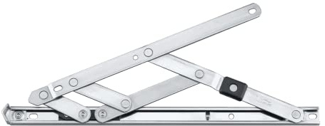 Pair of Nico Top/Side Hung Friction Hinges 13mm Stack for UPVC/Aluminium Windows (16 (400mm))