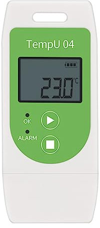liovitor TempU04 USB Temperatur Datenlogger Recorder Temperaturdatenlogger Recorder mit 32000 Punkten Kapazität