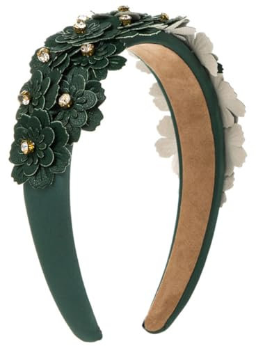 scicent Haarreif Glitzer Kristall Haarreifen Damen Breit Strass Stirnband Bling Dick Haarband Stirnbänder Breit Haarbänder für Frauen Mädchen Geburtstagsgeschenk Hochzeit Braut Haarschmuck - 25908