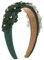 scicent Haarreif Glitzer Kristall Haarreifen Damen Breit Strass Stirnband Bling Dick Haarband Stirnbänder Breit Haarbänder für Frauen Mädchen Geburtstagsgeschenk Hochzeit Braut Haarschmuck - 25908