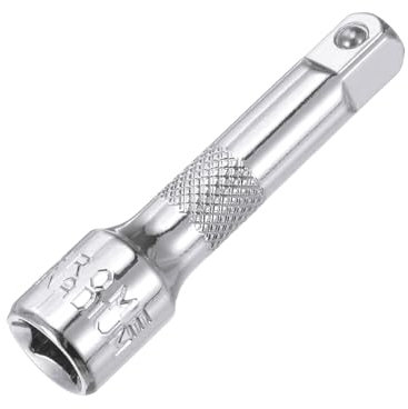 sourcing map 1/4 Inch (F) to 1/4 Inch (M) 2 Drive Ratchet Socket Adapter Extension Bar