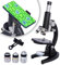 Mikroskop, 200 x 5000 x zusammengesetzte biologische Mikroskope mit Mikroskop-Objektträger-Set, 6 x Multiplikator-Telefon-Adapter für Erwachsene, Studenten, Geschenke, biologische Mikroskope für