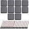 GTIWUNG 10 Piezas 2V 50X50mm Micro Mini Células de Panel Solar,Mini Placas Solares para Energía de Energía Solar,Hogar DIY,Proyectos Científicos-Juguetes-Cargador de Batería