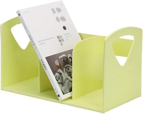CONGRUI Aufbewahrungskörbe, Bücherregal, Aufbewahrungsregal für Bücher, CD-Regal, Bücherregal für Heimmöbel (grün)