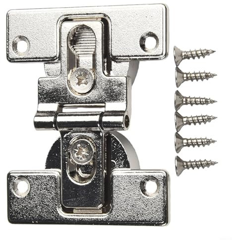 Cerniere di porta pieganti in lega di zinco 180 gradi nascondono la cerniera per mobili e armadi