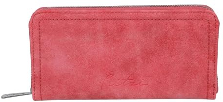 Fritzi aus Preussen Geldbörse Nicky Vintage Wallet Dark Red Beere