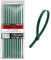 LEDSone 100 Pack of 150mm x 36mm Reusable Cable Ties, Heavy Duty with 40lbs Tensile Strength Green Releasable Adjustable Cable Ties, 6 Premium Tie Wraps, Strong Nylon Zip Ties (7.2mmx350mm)