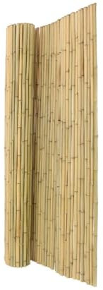 Brise-vue en bambou « Bali Heavy » - 180 x 180 cm - En tubes Moso - Durable et écologique bambus-discount.com