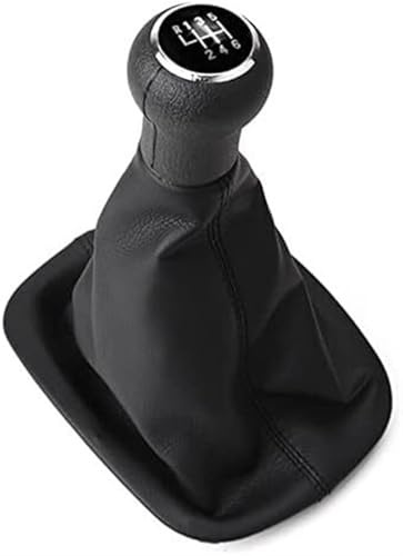 Palanca de cambios Pomo de palanca cambios coche 5/6 velocidades, funda protectora para VW para Passat B5 1996-2005(6 Speed)