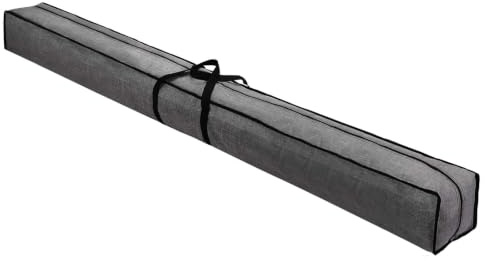 Nexarelle 1 Pcs Zippered Tripod Bag, 150x15x15cm Water Resistant Oxford Cloth Outdoor Equipment Storage Bag with Handle for Travel Outdoor Camping Sports Fishing Rod, Grey