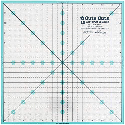 Riley Blake Cutting Mat 9X12-Riley Green/Lipstick