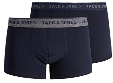 Jack & Jones Herren Jacvincent Trunks 2 Pack Noos Boxershorts (2er Pack)