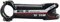 RXL SL rennrad Carbon vorbau MTB Vorbau 31,8 mm Kohlefaser + Aluminiumlegierung Rennrad Vorbau 3K glänzend rot 6 Grad 60mm