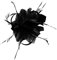 Jaysis Rose Fleur Pince à Cheveux Épingle à Cheveux Femmes Bandeau Plume Fleur Barrette Dames Pin Up Headband Plume Broche Pour Mariage De Mariée d'Été Plage Accessoire De Cheveux