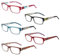 Kerecsen 5 Pack Lesebrille Damen Gute Brillen Hochwertig Mode Federscharniere Komfortabel Lesehilfe fur Frauen (5 Farbe Mischen, 1.25)