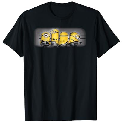 Despicable Me Minions Group Mug Shot T-Shirt