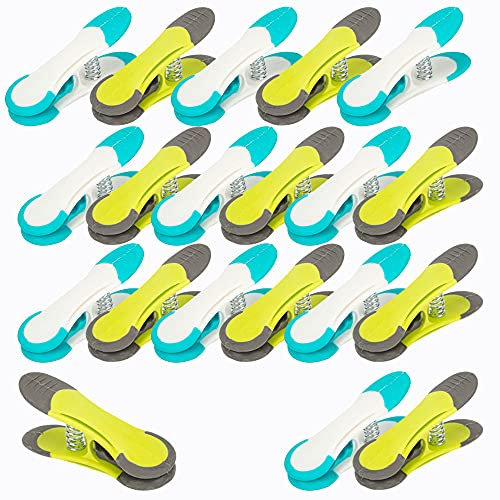 ARVO Confezione da 20 mollette con impugnatura morbida per stendibiancheria, mollette per bucato, mollette per bucato, mollette per bucato, mollette per bucato, mollette per la casa, dimensioni medie