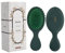 RHOS Mini Travel Hair Brush for Women/Men/Kids - Pocket Detangler Brush for Wet and Dry Hair - Travel Size Paddle Brush for Detangling- For All Hair Types (1 Pack-Green)