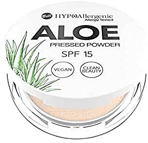 Bell Hypoallergenes Aloe Pressed Face Powder 03 Natural LSF15 Vegan 5g