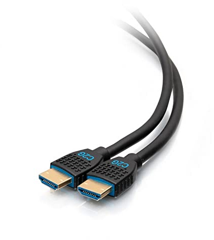 C2G 0,9 m Performance Series Ultra Flexibles High Speed HDMI-Kabel – 4K 60 Hz für Unterputzmontage, CMG (FT4) Kompatibel mit Xbox, Blu-ray, DVD, PS5, Smart TV, Soundbar, Monitoren