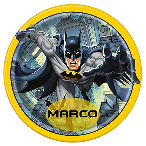 Cialda per torta personalizzabile personaggio evento a scelta (Batman)