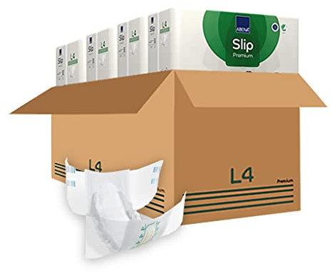 Abena Slip Premium - Gr. L4 - Windelhose für schwere Inkontinenz und Doppelinkontinenz