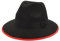 AMDOLE Herbst und Winter Herren und Damen neutrale Paare Wollhut britische Mode Imitation Jazz Hut schwarzer Zylinder Gentleman Hut Kiffer Hut