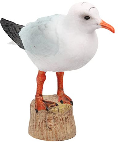 jojofuny Möwenstatue Ozeandekor Seaside Ornamente Vogelschmuck Für Die Heimsea Vogel Figur Vogel Miniatur Home Dekoration Themed Kleiner Innenräume Modell Marine Plastik