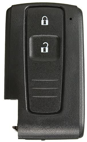 AUTOZOCO Carcasa Mando Llave De Coche 2 Botones, Compatible con Toyota Toyota Prius 2004 2005 2006 2007 2008 2009 Corolla Verso Camry, Botones de Abrir, Cerrar, Sin Zócalo de Pila, PVC