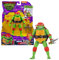 Ninja Turtles Figur, 15 cm mit Waffe, elektronische Funktion, Raphael, Spielzeug für Kinder ab 4 Jahren, Giochi Preziosi, TU8002