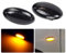 Dynamische LED Blinker Seitenblinker Repeater P - eugeot 307 206 4007 107 607 1007 Blinker C1 C2 C3 (Schwarz)