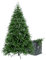 BOP Albero Di Natale Narciso 210 Cm, 100% Polietilene Real Touch, Con Borsa Omaggio, Apertura A Ombrello, Molto Folto e Realistico | Abete Naturale Full PE Con Apertura Automatica, Richiudibile