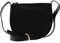 ABRO Damen Umhängetasche LULU Stofftasche, Black/Nickel
