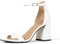 Amazon Essentials Damen NOLA mit hohem Absatz, Weiß Lackleder, 36 EU