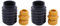 Staubschutzsatz Stoßdämpfer Staubschutz Anschlagpuffer Staubschutzkappe Gummipuffer Anschlaggummi Federung Staub Schutz Gummi Puffer Kappe vorne für 1er E81 E87 E88 E82 3er E46 E90 E91 E92 E93 Z4 85