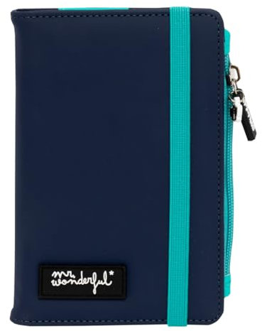 Mr. Wonderful - Passport holder blue - Destination: the world