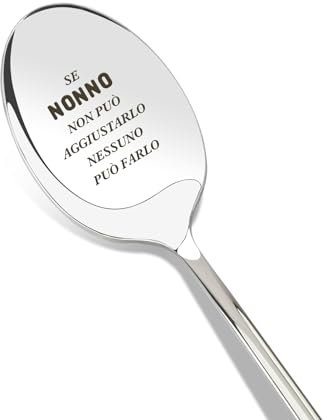 Festa dei Nonni Idee Regalo, Regalo Festa dei Nonni, Regalo Nonno, Regali Nonno, Regalo Nonno Natale, Nonno Idee Regalo, Nonno Idee Regalo, Cucchiaini da Caffè Valentino Regalo Nonni Nipoti Originali