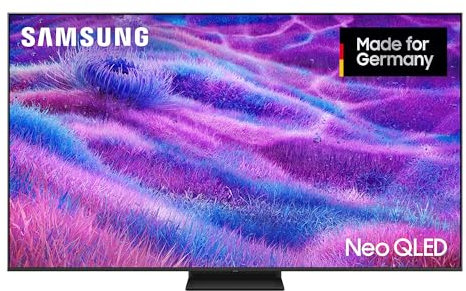 Samsung Neo QLED 4K QN80F 65 Zoll (163 cm) Mini LED, UHD Fernseher, NQ4 AI Gen2 Prozessor, Quantum Matrix Technology Core, 4K Upscaling, Dolby Atmos, Knox Security, Samsung Vision AI Smart TV (2025)