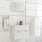 ShGaxin Conjunto de Muebles de baño aglomerado Blanco, Muebles para Baño, Muebles para Lavabo, Armario Baño - 3071180