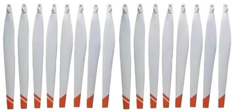 DJ T40 T50 T20p Drohne Faltbarer Propeller R5413 R5415 Paddel CW CCW Weiß Kompatibel Kompatibel mit landwirtschaftliches Pflanzenschutzzubehör(T50 Props 16pcs)