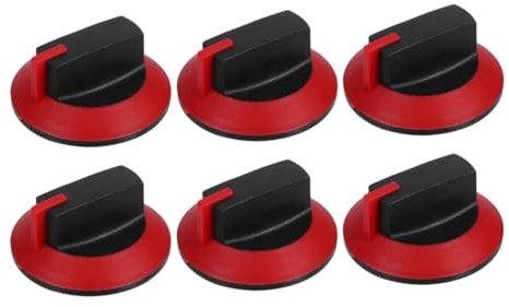 QUMIIRITY 6stücke Teiliges Gasherd Drehknöpfe Für Gewerbliche Kochfelder Hochtemperaturbeständig Und Benutzerfreundlich Ersatz Für Gasherde Für Restaurants Und Küchen