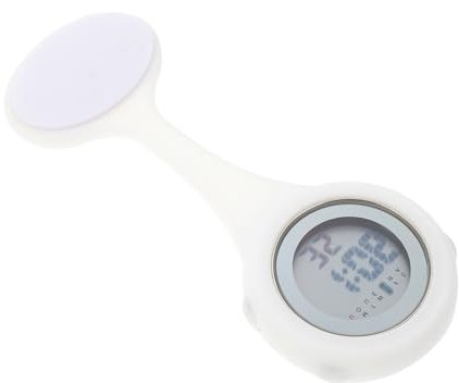 CLISPEED Montre Digitale Silicone Montre De Poche Détachable Pratique pour Médecins Et Infirmiers Affichage Et Léger Idéale pour Travail Quotidien