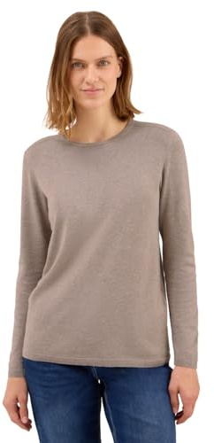 Cecil Basic Pullover Toffee Cream Melange XL