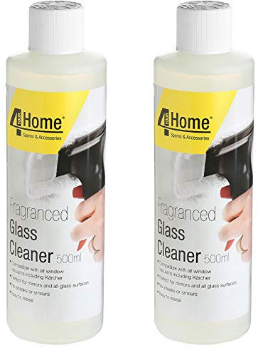 4YourHome Fragranced Window Glass Shampoo & Mirror Cleaner Concentrate For Karcher Window Vacs (2 Pack (1 Ltr))
