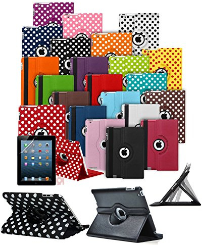 For Amazon Fire 7 with Alexa, 7 Display (2017 release) - MobiBax Prime Custom Made Tablet Case Cover with 360° Rotating and Stand Feature in DARK BLUE
