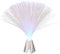 LEDMOMO Farbwechselndes Glasfaserlicht, batteriebetriebene LED-Glasfaserlampe, stimmungsvolles Nachtlicht für Hochzeit, Weihnachten, Party, Urlaub, ohne Batterie